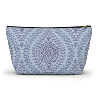 Mumbai Lace Accessory Pouch w T-bottom in Purple